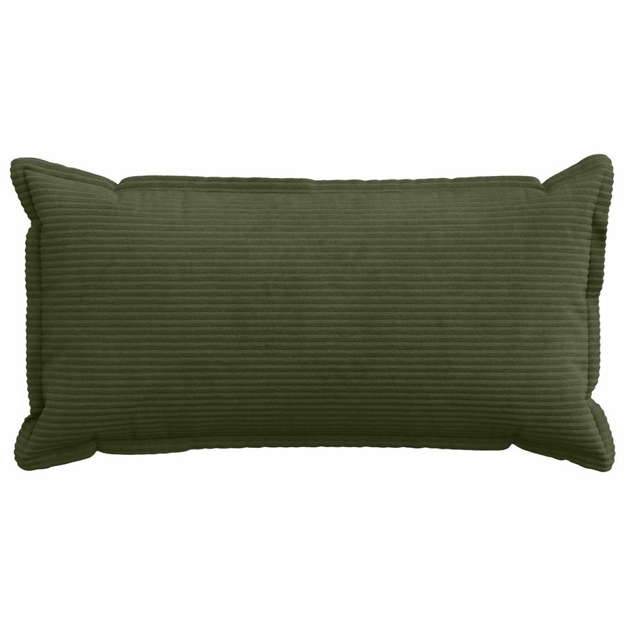 Kussensloop 6 st HOUTEN Groen 40 x 70 cm corduroy
