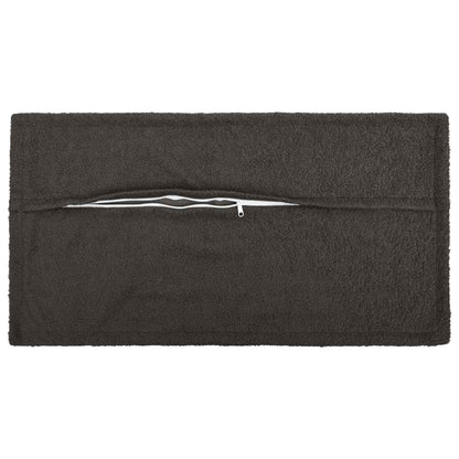 Kussensloop 2 pcs HOUTEN Donkergrijs 40 x 70 cm Bouclé