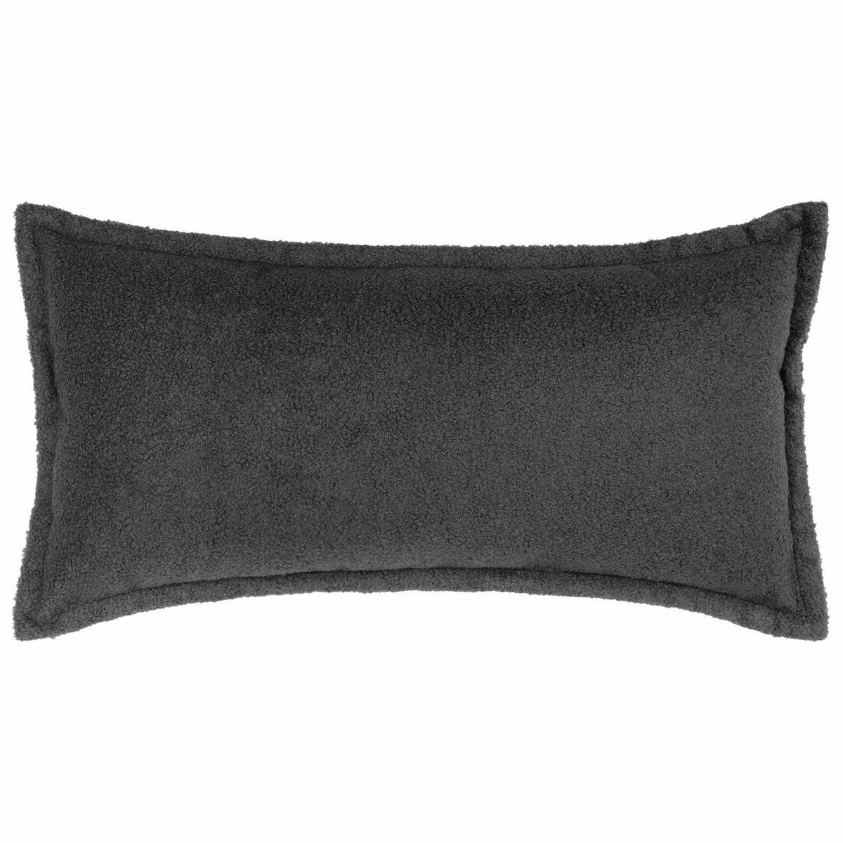 Kussensloop 2 pcs HOUTEN Donkergrijs 40 x 70 cm Bouclé