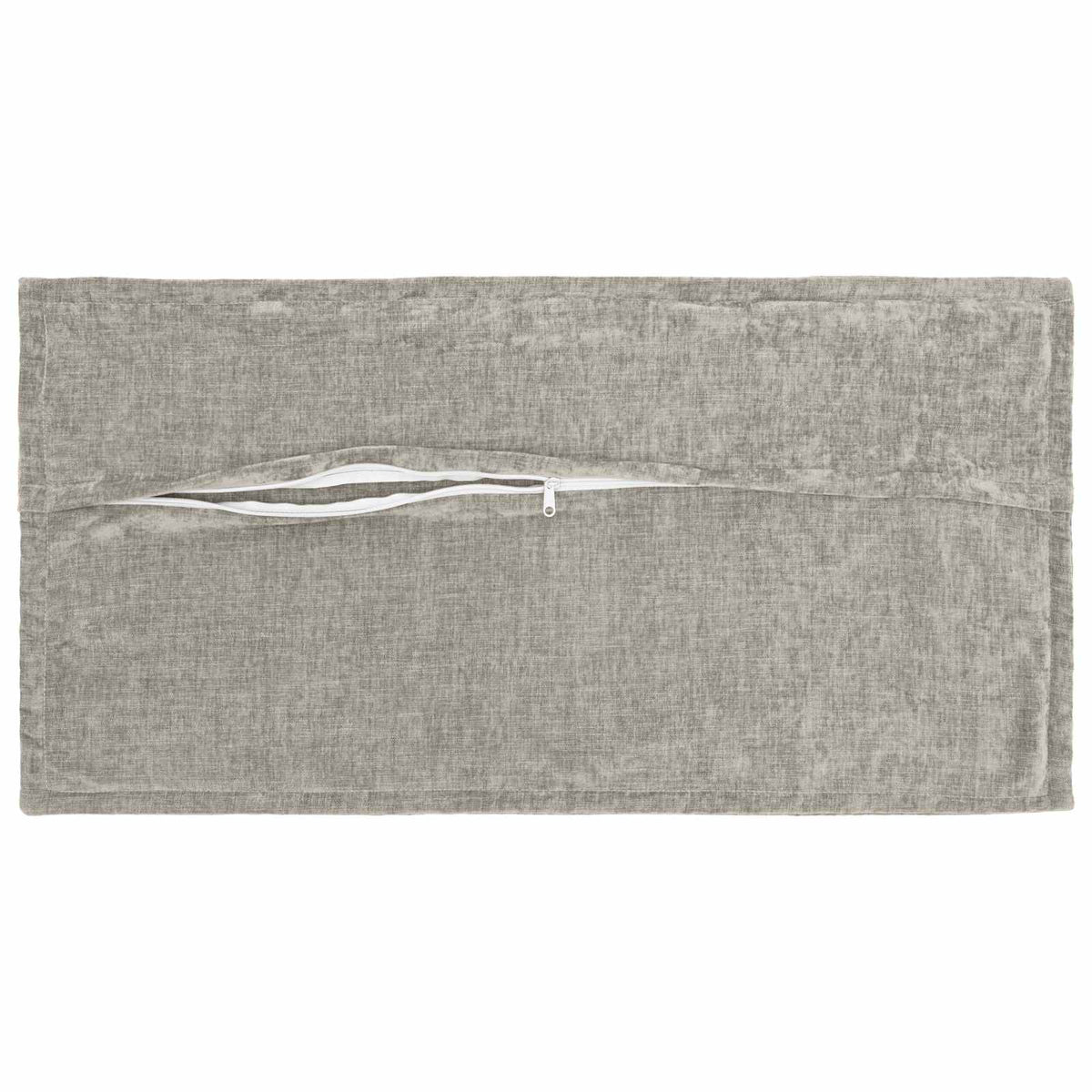 Kussensloop 2 st HOUTEN Lichtgrijs 40 x 70 cm Chenille Stof