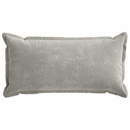 Kussensloop 2 st HOUTEN Lichtgrijs 40 x 70 cm Chenille Stof