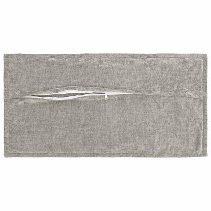 Kussensloop 6 st HOUTEN Lichtgrijs 40 x 70 cm Chenille Stof