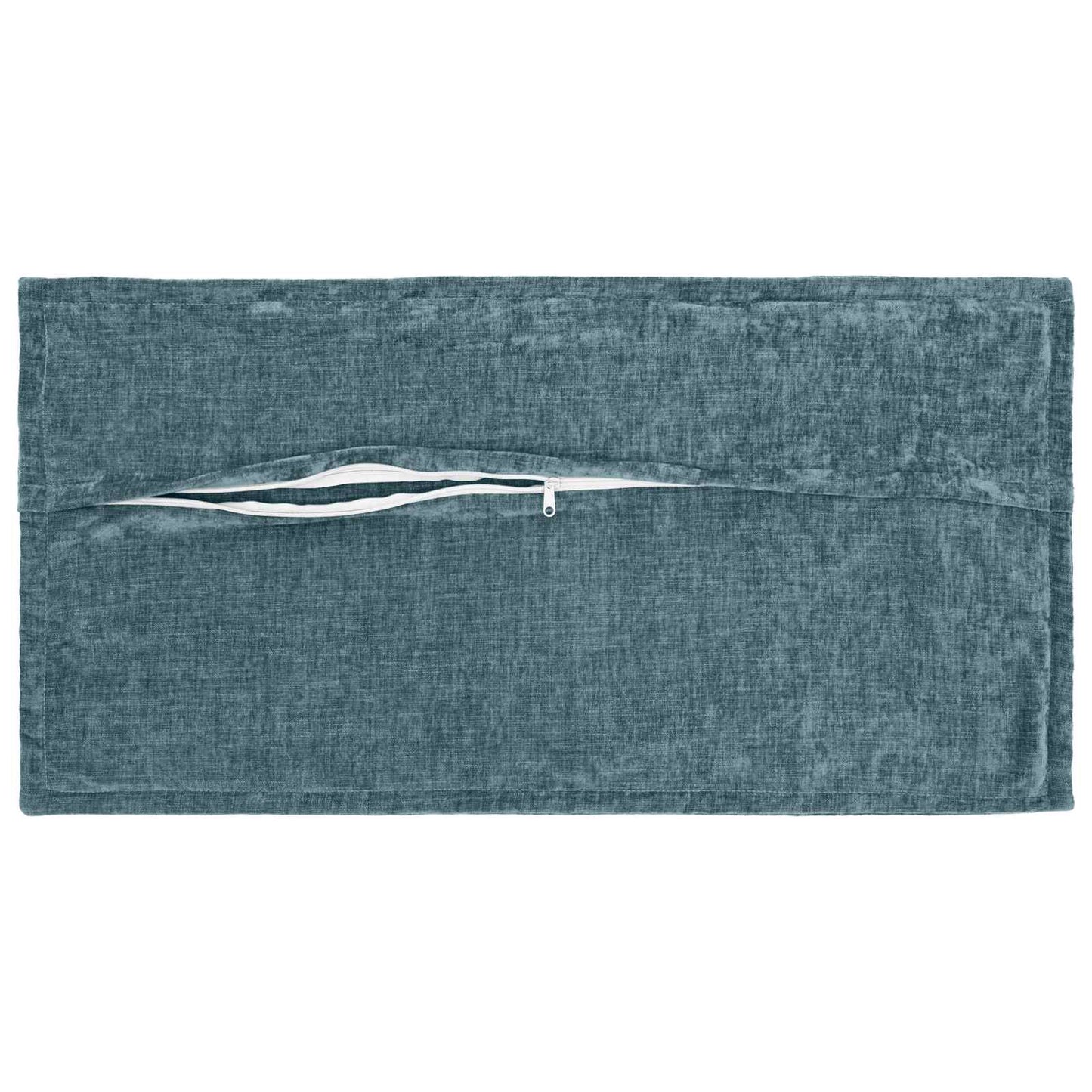 Kussensloop 6 st HOUTEN Blauw 40 x 70 cm Chenille Stof