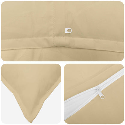 Kussensloop 6 st HOUTEN Beige 40 x 70 cm Polyester