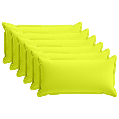Kussensloop 6 st HOUTEN Helder groen 40 x 70 cm Polyester