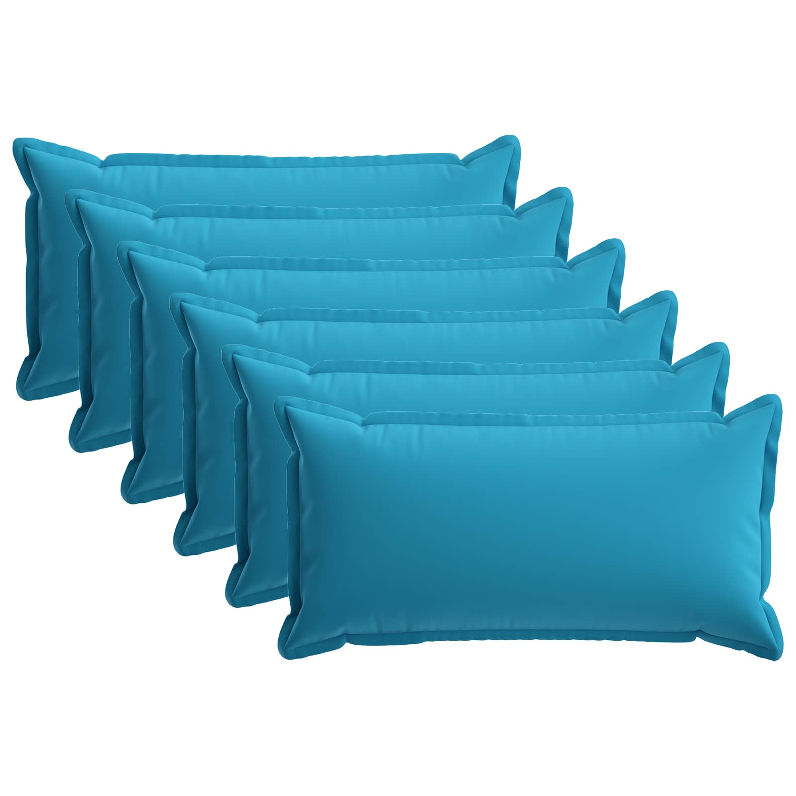 Kussensloop 6 st HOUTEN Koninklijk Blauw 40 x 70 cm Polyester