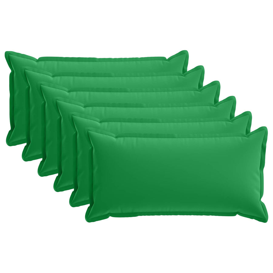 Kussensloop 6 st HOUTEN Groen 40 x 70 cm Polyester