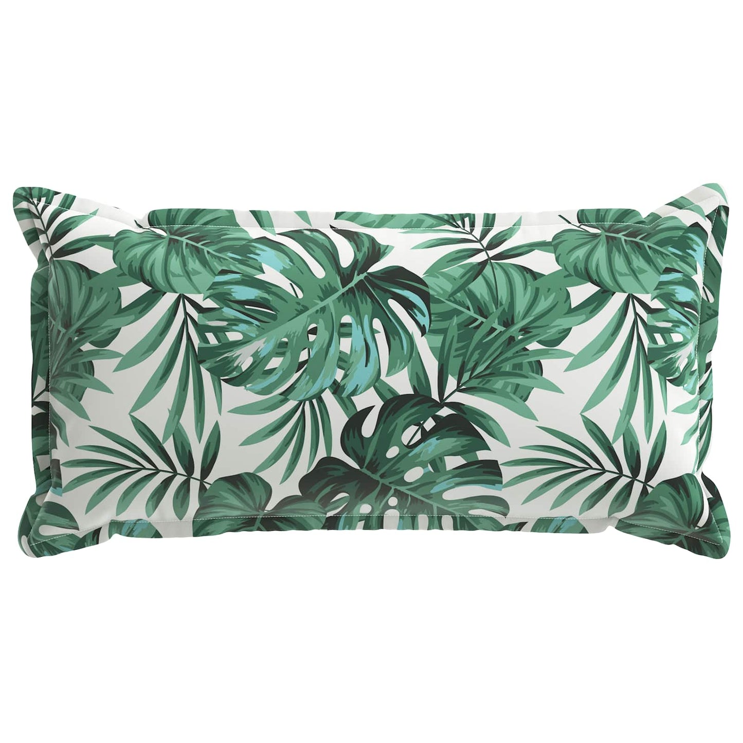 Kussensloop 2 st HOUTEN Bladpatroon 40 x 70 cm Polyester