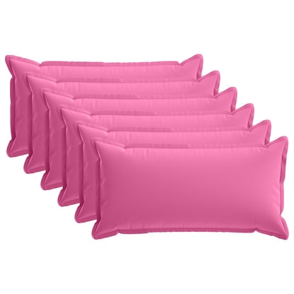 Kussensloop 6 st HOUTEN Roze 40 x 70 cm Polyester