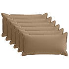 Kussensloop 6 st HOUTEN Taupe 40 x 70 cm Polyester