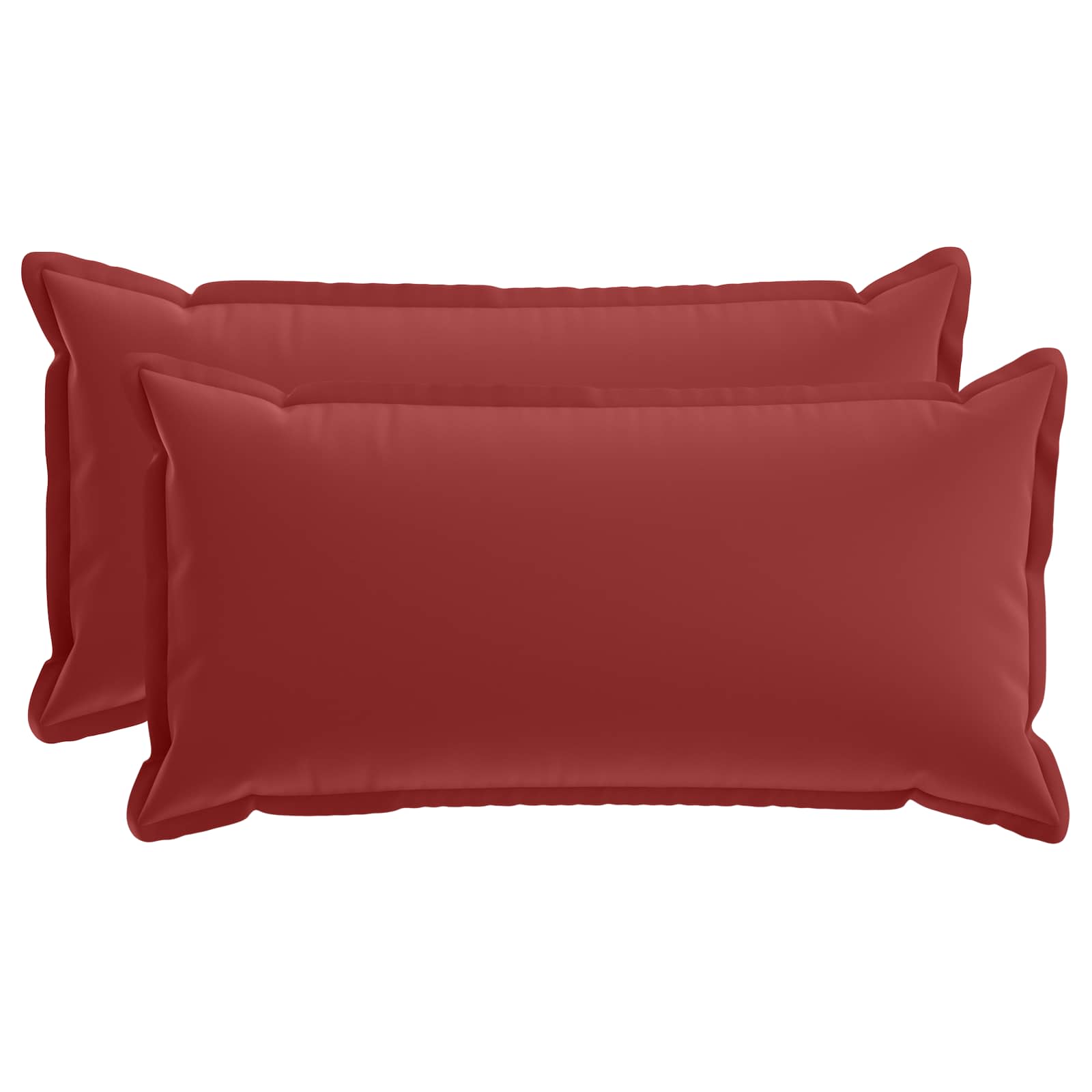 Kussensloop 2 st HOUTEN Wijnrood 40 x 70 cm Polyester