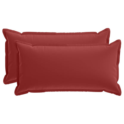 Kussensloop 2 st HOUTEN Wijnrood 40 x 70 cm Polyester