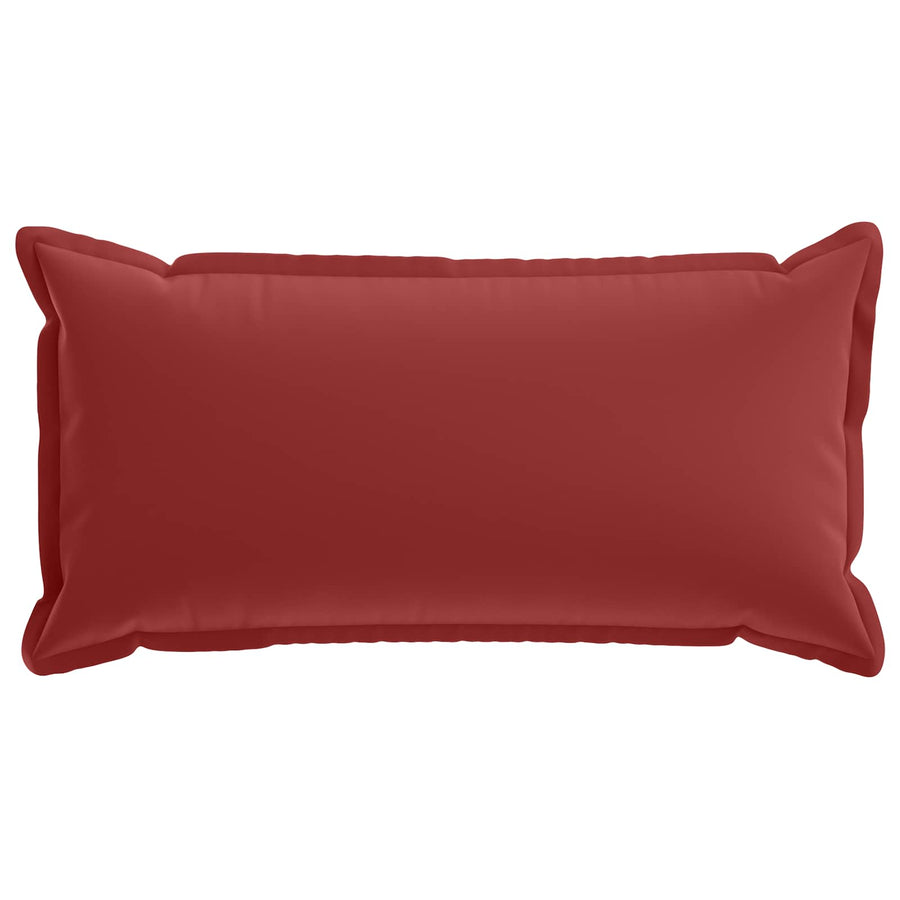 Kussensloop 6 st HOUTEN Wijnrood 40 x 70 cm Polyester