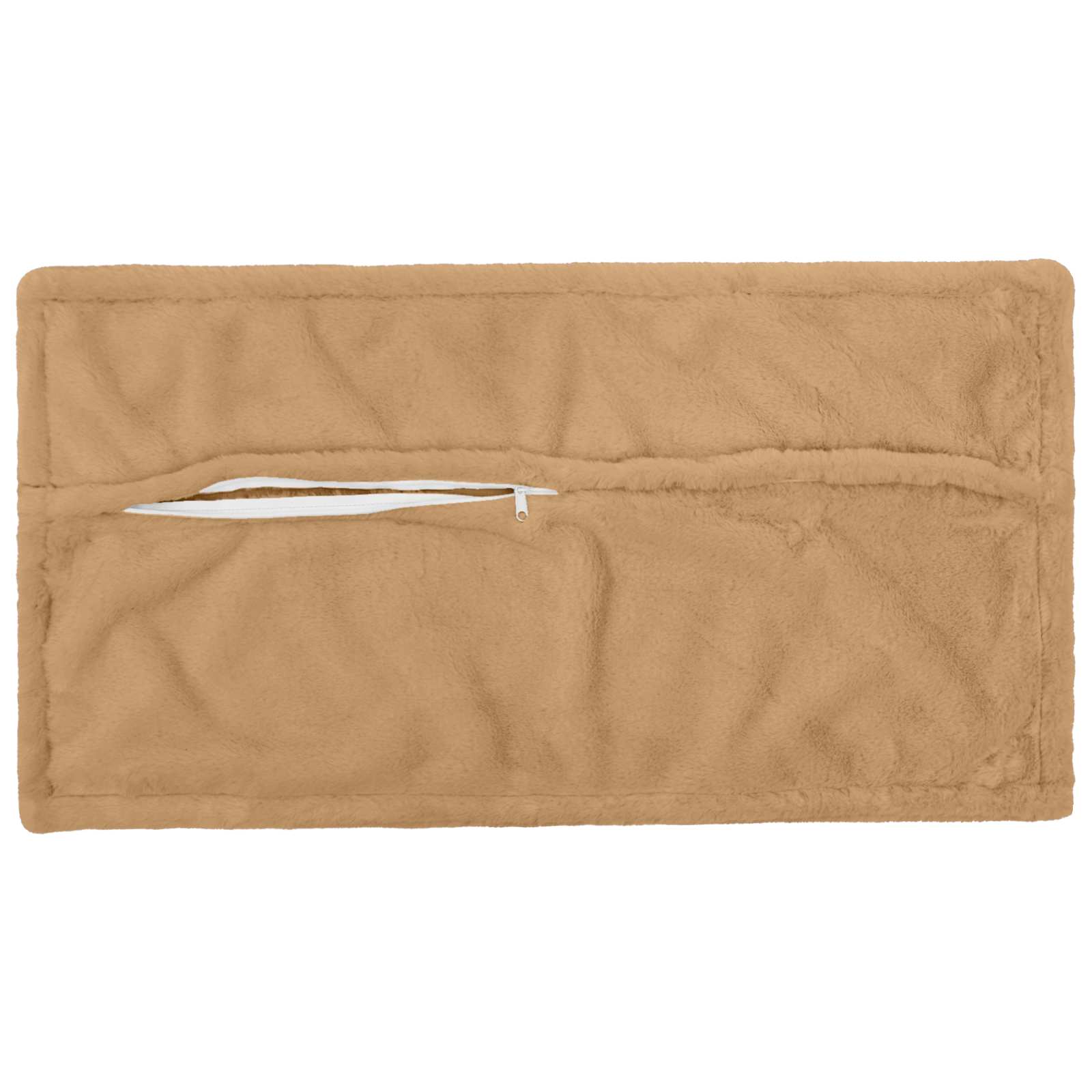 Kussensloop 6 st HOUTEN Taupe 40 x 70 cm Nep Konijnenbont