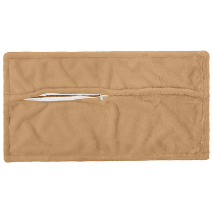 Kussensloop 6 st HOUTEN Taupe 40 x 70 cm Nep Konijnenbont