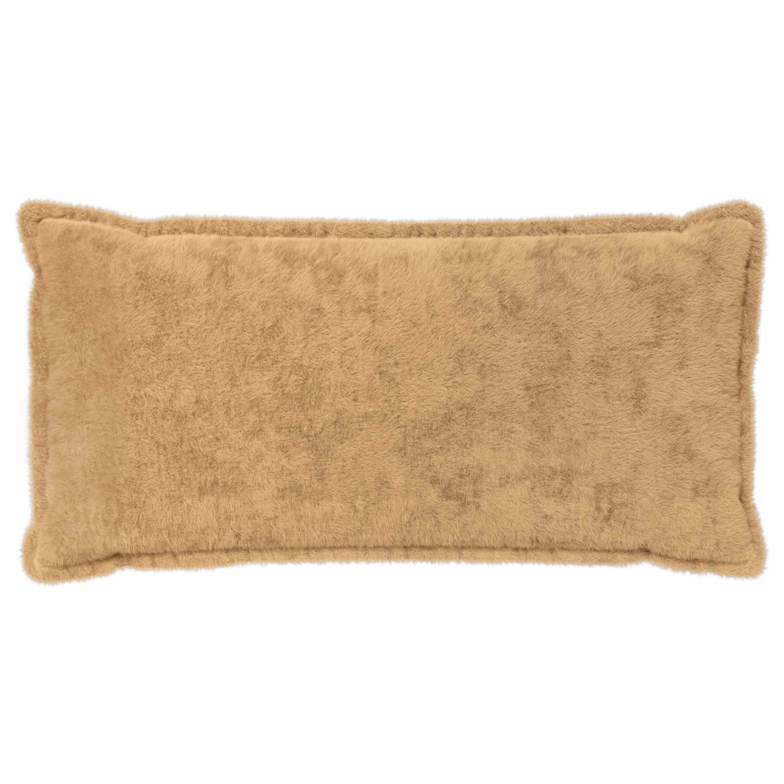 Kussensloop 6 st HOUTEN Taupe 40 x 70 cm Nep Konijnenbont