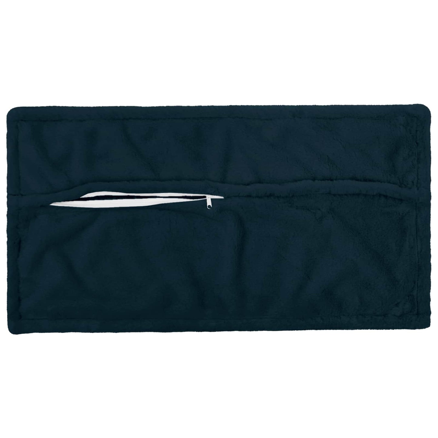 Kussensloop 6 st HOUTEN Marineblauw 40 x 70 cm Nep Konijnenbont