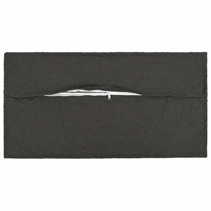 Kussensloop 2 pcs HOUTEN Donkergrijs 40 x 80 cm Faux Linnen