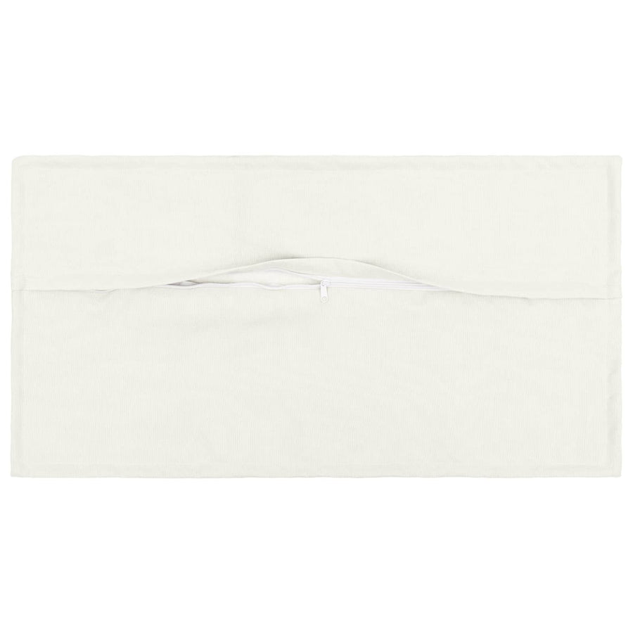 Kussensloop 2 pcs HOUTEN Wit 40 x 80 cm Faux Linnen