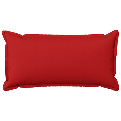 Kussensloop 6 pcs HOUTEN Rood 40 x 80 cm Faux Linnen