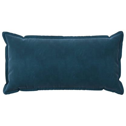 Kussensloop 2 pcs HOUTEN Blauw 40 x 80 cm Fluweel