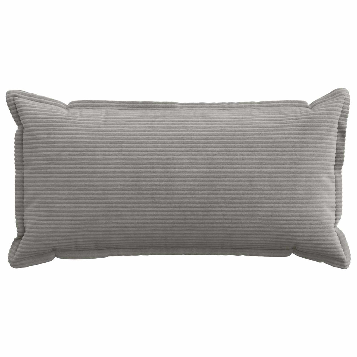 Kussensloop 6 st HOUTEN Lichtgrijs 40 x 80 cm corduroy