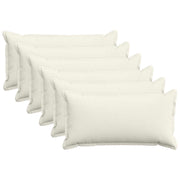 Kussensloop 40x80 cm corduroy crèmekleurig (6 stuks)