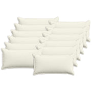 Kussensloop 40x80 cm crèmekleurig corduroy (12 st)