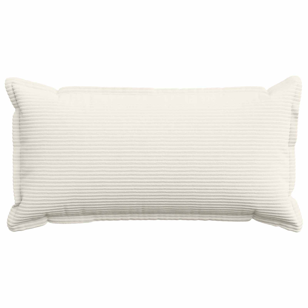 Kussensloop 12 st HOUTEN Crèmekleurig 40 x 80 cm corduroy
