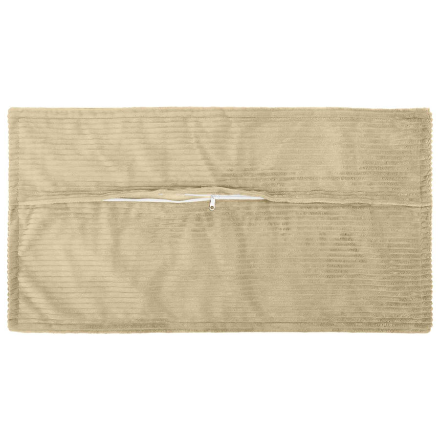 Kussensloop 6 st HOUTEN Lichtgroen Grijs 40 x 80 cm corduroy