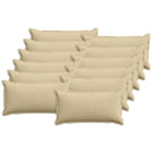Kussensloop 40x80 cm lichtgroen grijs corduroy (12 stuks)