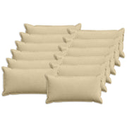 Kussensloop 40x80 cm lichtgroen grijs corduroy (12 stuks)