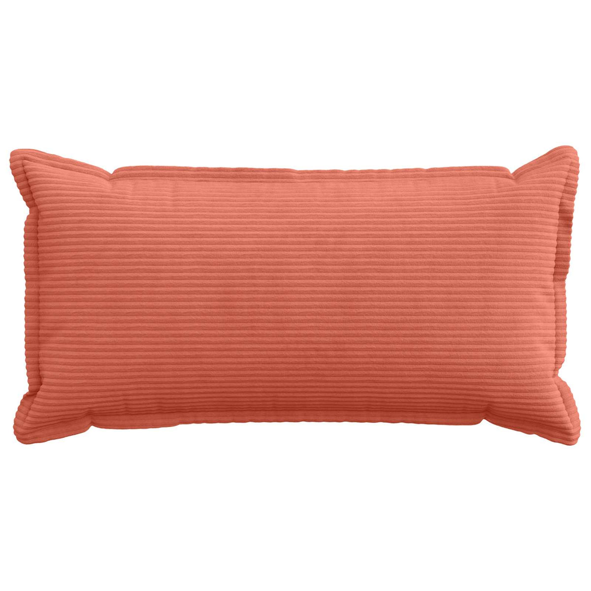 Kussensloop 6 st HOUTEN Rood-oranje 40 x 80 cm corduroy