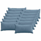 Kussensloop 12 st blauw 40 x 80 cm corduroy