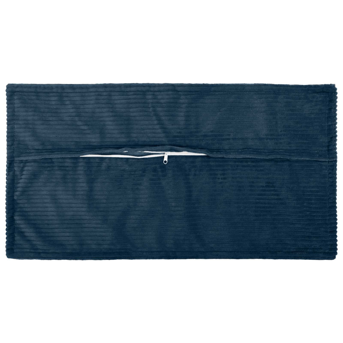 Kussensloop 6 st HOUTEN Marineblauw 40 x 80 cm corduroy