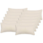 Kussensloop 40 x 80 cm bouclé crème 12 stuks
