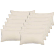 Kussensloop 40 x 80 cm bouclé crème 12 stuks