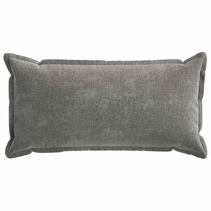 Kussensloop 6 st HOUTEN Donkergrijs 40 x 80 cm Chenille Stof