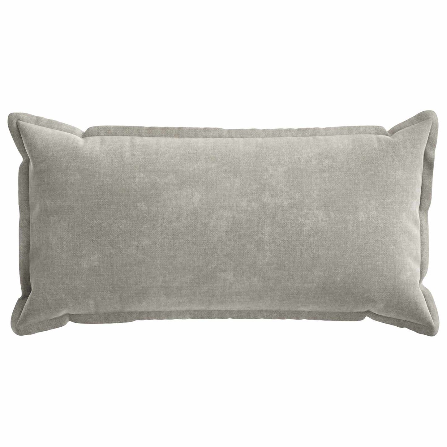Kussensloop 2 st HOUTEN Lichtgrijs 40 x 80 cm Chenille Stof
