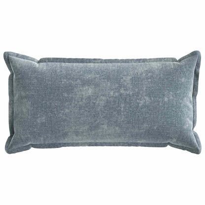 Kussensloop 6 st HOUTEN Lichtblauw 40 x 80 cm Chenille Stof