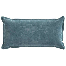Kussensloop 2 st HOUTEN Blauw 40 x 80 cm Chenille Stof