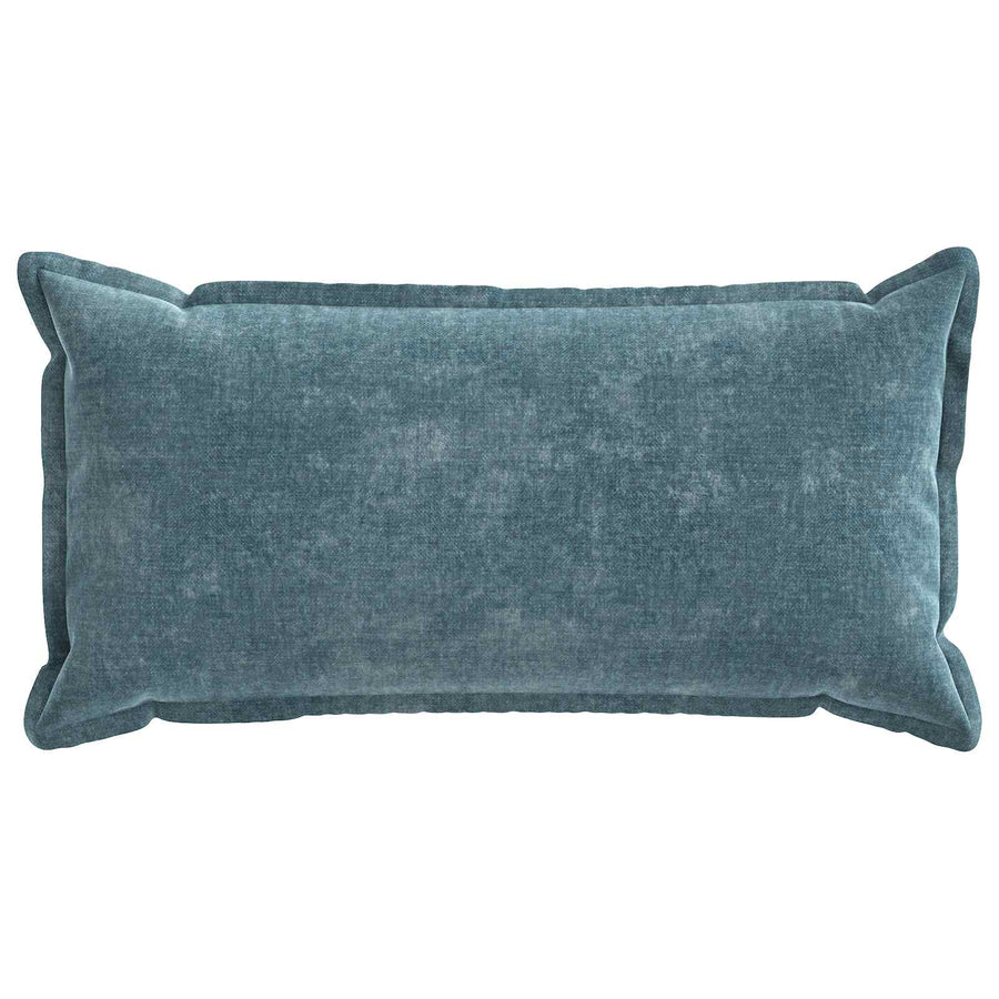 Kussensloop 2 st HOUTEN Blauw 40 x 80 cm Chenille Stof