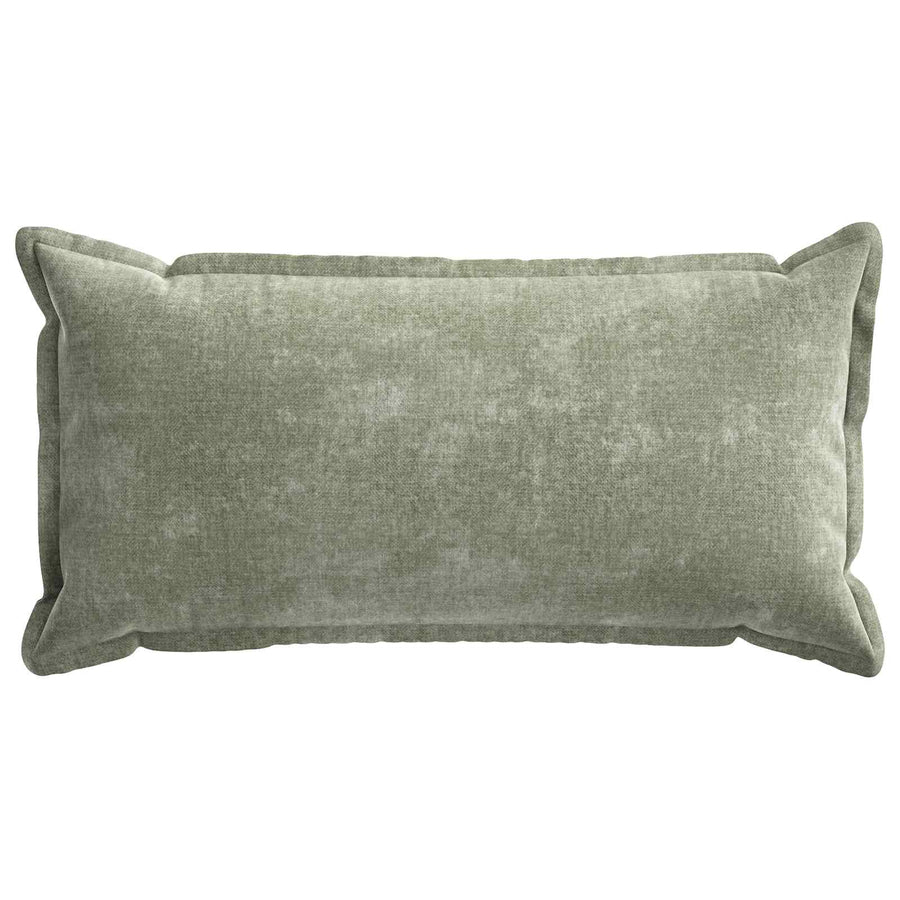 Kussensloop 6 st HOUTEN Groen 40 x 80 cm Chenille Stof