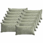 Kussensloop 40 x 80 cm groen 12 stuks