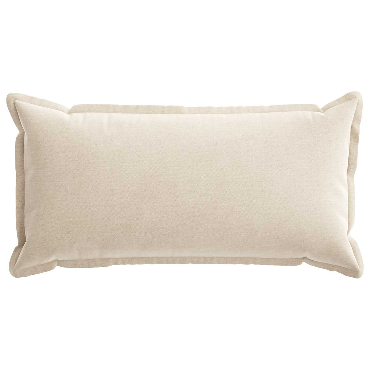 Kussensloop 12 st HOUTEN Crèmekleurig 40 x 80 cm Chenille Stof