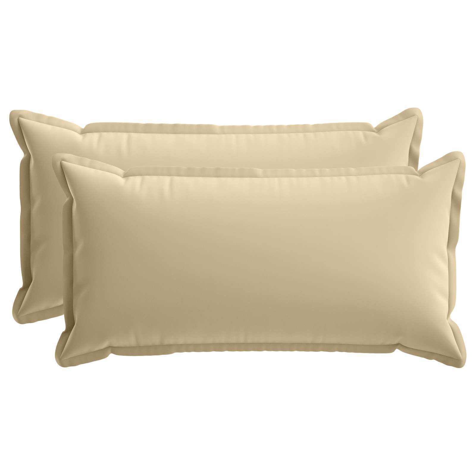 Kussensloop 2 st HOUTEN Beige 40 x 80 cm Polyester