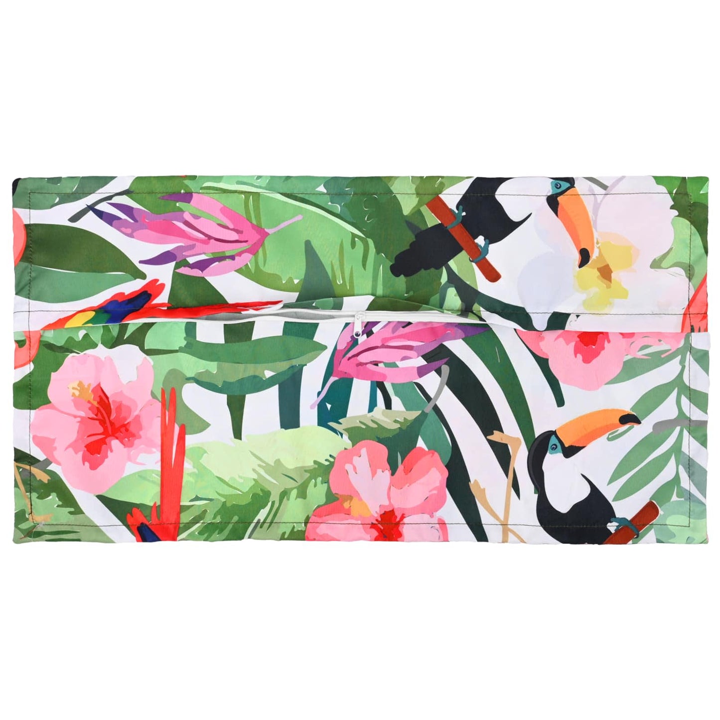 Kussensloop 2 st HOUTEN Zwart 40 x 80 cm Polyester