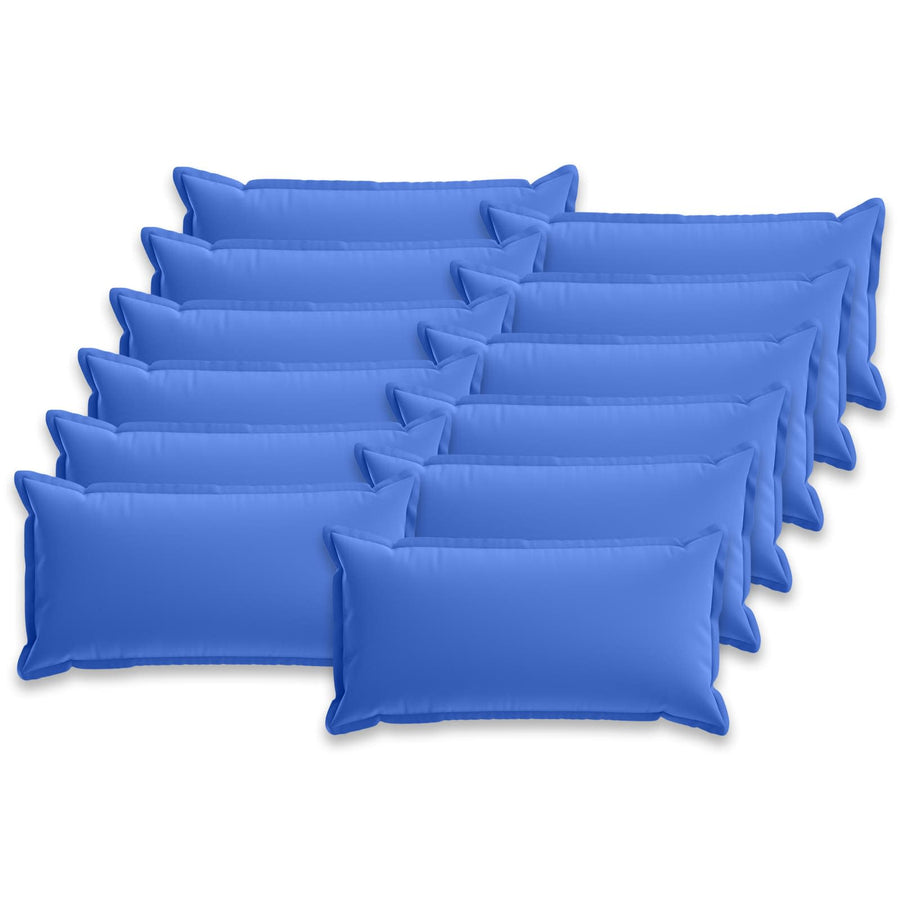 Kussensloop 12 st HOUTEN Koninklijk Blauw 40 x 80 cm Polyester