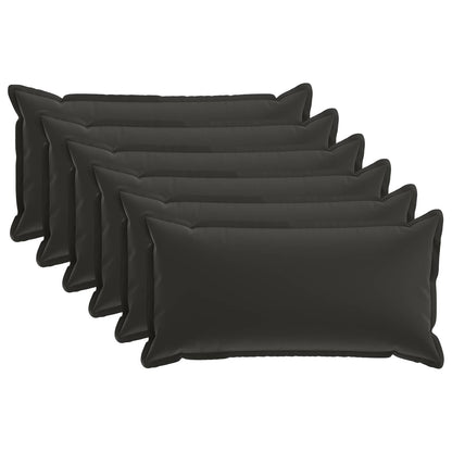 Kussensloop 6 st HOUTEN Meerkleurig 40 x 80 cm Polyester