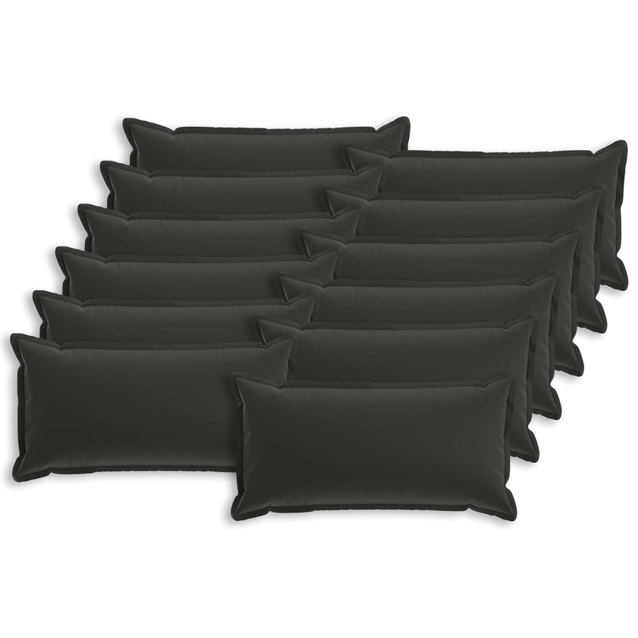 Kussensloop 12 st HOUTEN Meerkleurig 40 x 80 cm Polyester
